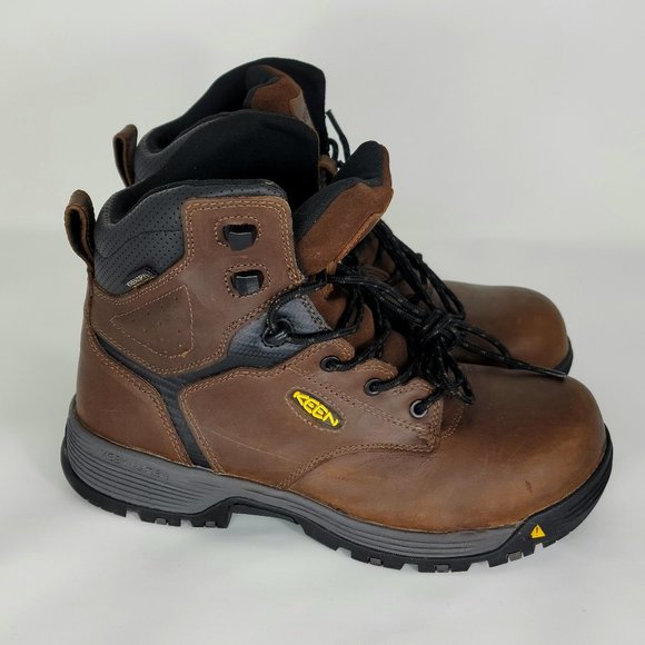 Keen Men's CSA Chicago 6" Waterproof Boot (Carbon-fiber Toe) New in Box Size 8.5 - Picture 2 of 7